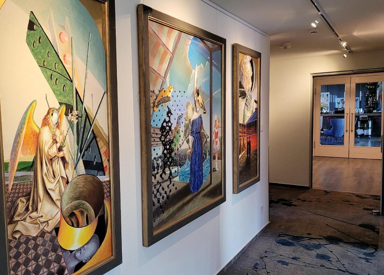 Art & Galerie Hotel Lenz Plauer See Fuenfseen Bagian luar foto